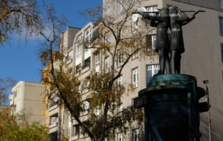 Skulptur in der Kohlfurter Straße