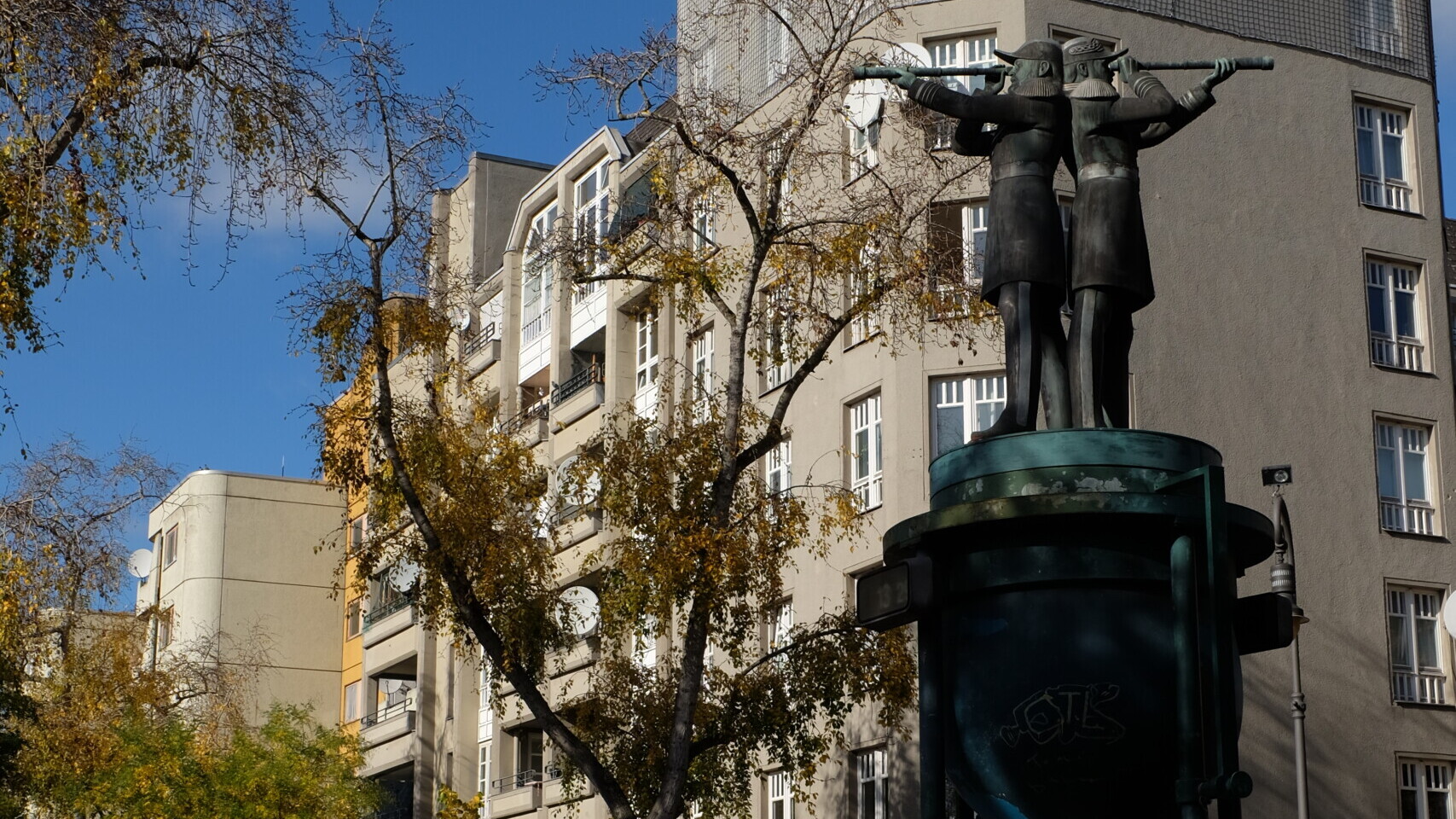 Skulptur in der Kohlfurter Straße