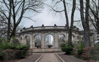 Volkspark Friedrichshain Winter