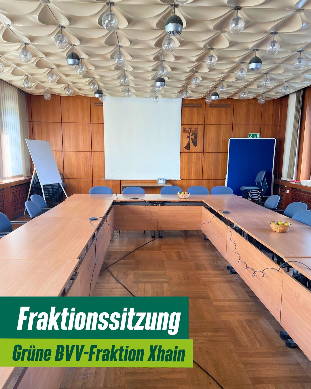 Fraktionssitzung der Grünen BVV-Fraktion Xhain im Görlitzer Park