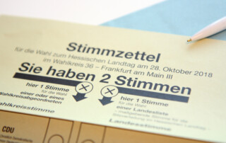 Wahlzettel von Esther Stosch / pixelio.de