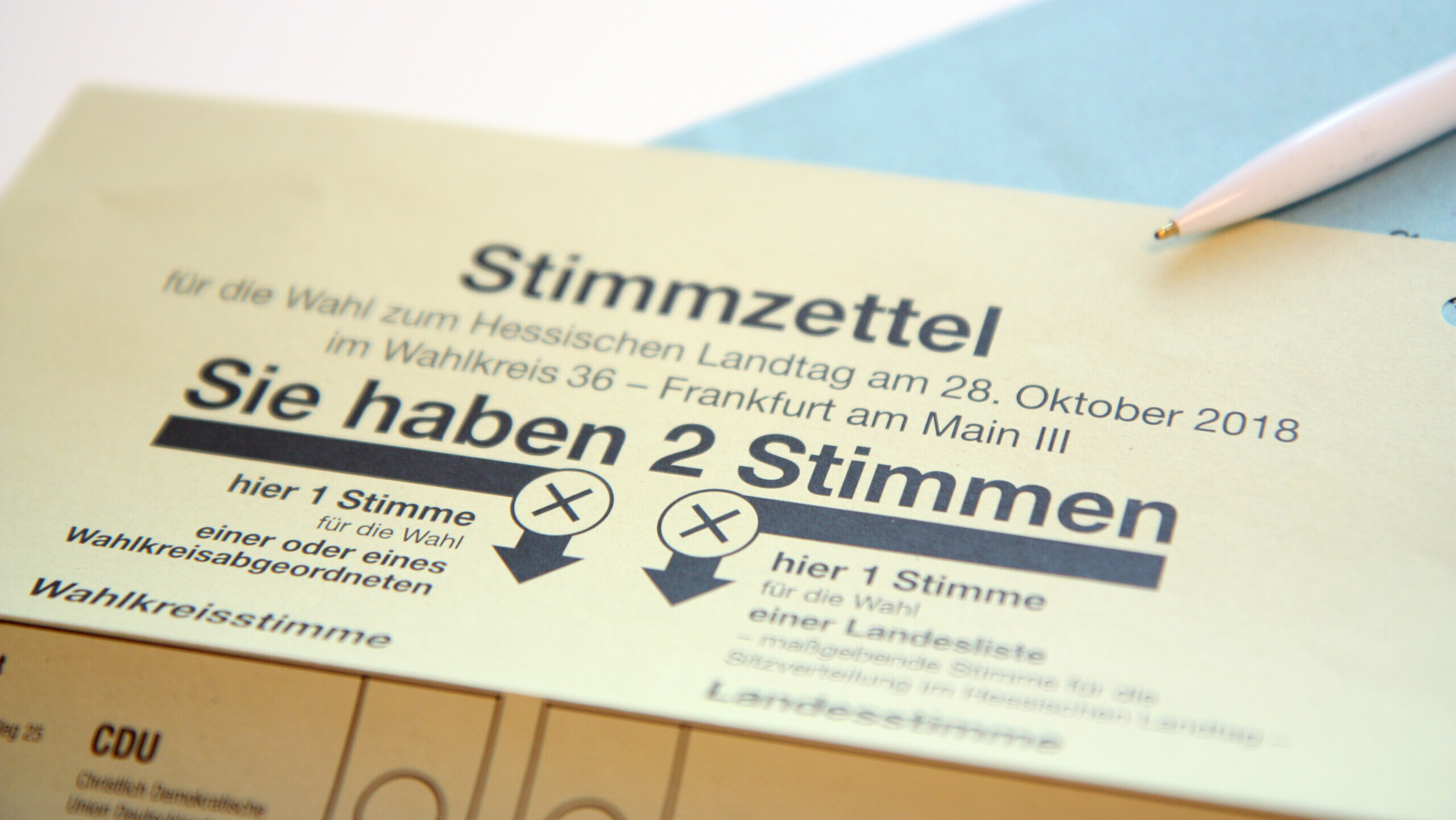 Wahlzettel von Esther Stosch / pixelio.de