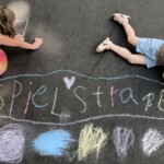 Spielstraßenaktionstag in der Strausberger Straße 39-46
