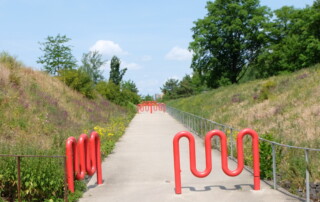 Eingang zum Park am Gleisdreieck